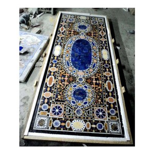 <b>Large</b> Black <b>Marble</b> Table Top - Product Image 1