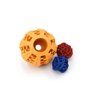 Yüksek kaliteli interaktif saf kauçuk köpek bite çiğneme yüksek sıçrama köpek topu oyuncak küçük orta pet için - Product Image 4