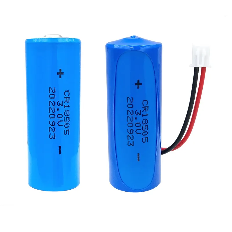 中国CR18505-データロガー用サイズA 3V 2500mAh 18505リチウムマンガン (LiMnO2) バッテリー