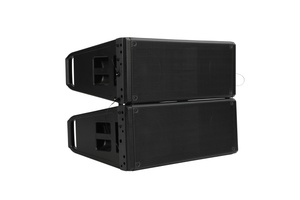 Système de sonorisation professionnel pour scène, ligne audio, 2*6 pouces, colonnes, enceinte colonne active, caisson de basses PA, 1860 Lin - Product Image 3