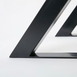 Quincaillerie d'ameublement Usine de pieds de table en métal sur mesure Pieds amusants en forme de X en fer sur mesure - Product Image 5