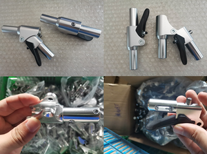 Tất Cả Các Loại Phụ Kiện Xe Lăn Phụ Tùng Thể Thao Xe Lăn Phanh Khóa Phần Bánh Xe Ngã Ba Trục Phát Hành Nhanh Khóa Pin - Product Image 4