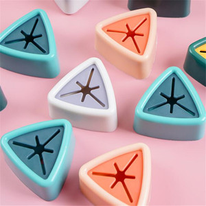 Towel Rack Wall Mounted Single <b>Hook</b> <b>Adhesive</b> PP Modern Design For Bathroom Kitchen 3-5kg Load Capacity Gray Pink Light Blue - Product Image 1