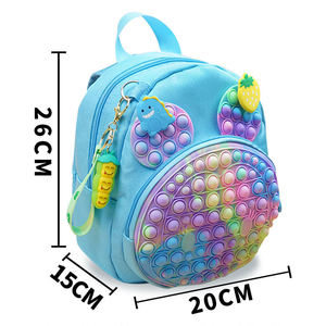 <span class=keywords><strong>Sac</strong></span> à <span class=keywords><strong>dos</strong></span> à bulles de décompression de style nouveau, <span class=keywords><strong>sac</strong></span> à <span class=keywords><strong>dos</strong></span> de décompression en Silicone pour enfants - Product Image 6