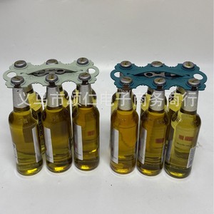 ที่จับขวดแบบพลาสติกสำหรับบรรจุขวดได้ 6 ขวด พกพาสะดวก - Product Image 3