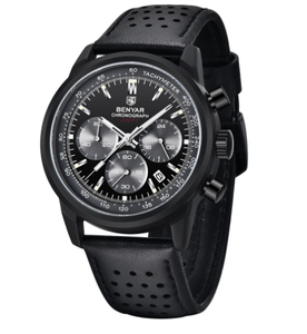 Relojes para Hombre Originales Benyar 5188, Relojes Deportivos Multifuncionales de Moda, Reloj de Cuarzo Cronógrafo para Hombre con Fecha y Calendario - Product Image 6