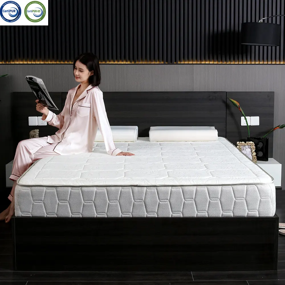 royal comfort full size rollable compressed premium memory foam mattress bed in a box