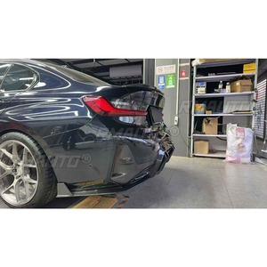 Diffuseur de pare-chocs arrière en fibre de carbone véritable pour BMW Série 3 G20 2023-2025, protection de pare-chocs, accessoires de voiture - Product Image 3