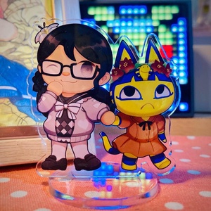 OEM ODM อะคริลิคสแตนดี้ อะคริลิคสั่งทำตามแบบ งานสั่งทำตามสั่ง DND เกมกระดาน ของตกแต่งโต๊ะ ของตกแต่งพีซี งานศิลปะ อนิเมะ แฟนอาร์ต ตัวละคร PET อีพ็อกซี่ อะคริลิค - Product Image 4