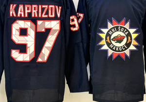 Dikişli Amerikan Takımları Hokey Formaları Minnesota 32 Gustavsson 36 Zuccarello 38 Hartman 89 Gaudreau 90 Johansson 97 Kaprizov - Product Image 3