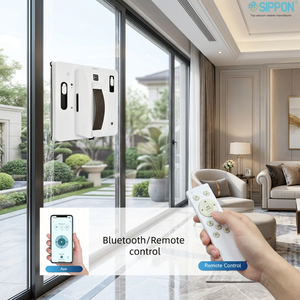<span class=keywords><strong>Robot</strong></span> nettoyeur de vitres électrique automatique SIPPON, <span class=keywords><strong>robot</strong></span> <span class=keywords><strong>lave</strong></span>-vitres automatique rechargeable pour intérieur avec pulvérisation ultrasonique - Product Image 1