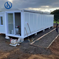 Maison préfabriquée de luxe avec design ouvert et finitions haut de gamme Maison conteneur de 20 pieds et 40 pieds