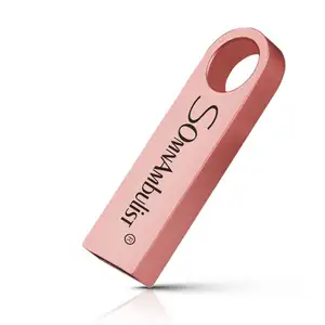 Chiavetta USB 512MB Mini metallo pendente 512MB USB chiavetta 2.0 memoria Flash disk USB Pen Drive USB