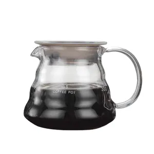 Hot Selling Coffee cloud potwater brewing pot coffee pot hand pour glass pot