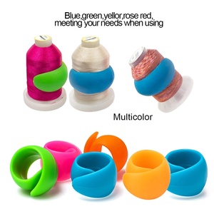 Vendita calda strumento di cucito silicone colorato bobina buddies & portabobina - Product Image 3