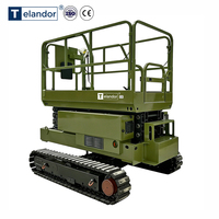 Promotion : Nacelle élévatrice sur chenilles tout-terrain 12m 250kg pour sites miniers et travaux en hauteur - Livraison rapide