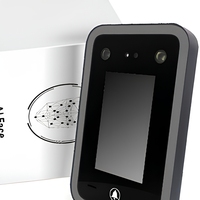 Système de contrôle d'accès biométrique, reconnaissance faciale, écran tactile, pointage des heures, lecteur de reconnaissance faciale sans fil pour IP WiFi