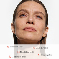 Kit de Soins Micro-Aiguilles en Deux Pièces pour Réduire les Rides du Front et les Plis Nasolabiaux – Soin Visage Beauté Spa