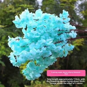 Branches artificielles de fleurs de cerisier, pêcher ou poirier pour décorations de mariage, fleurs artificielles pour intérieur, <span class=keywords><strong>salon</strong></span>, au sol ou au <span class=keywords><strong>plafond</strong></span> - Product Image 4