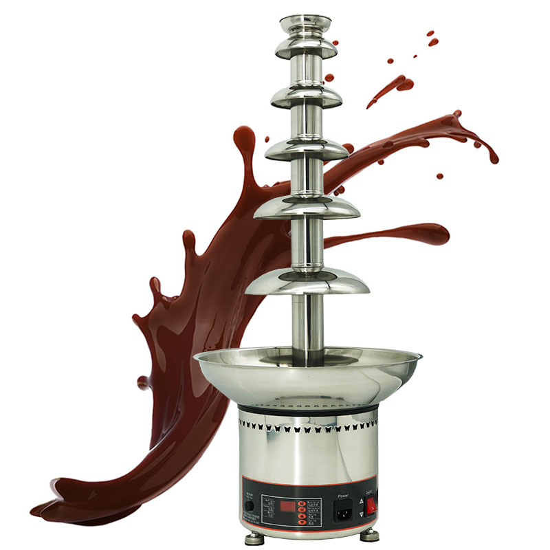 Высококачественные вечерние фонтаны для свадьбы, дня рождения 4,5,6,7 слоев шоколада и водопада