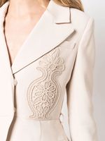 Costume de bureau élégant pour femmes, ensemble deux pièces, costume d'affaires, veste crantée, Blazer + robes fourreau, printemps