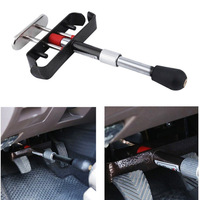 Verrou de frein durable antivol, anti-effraction, anti-violence avec 3 clés, sécurité automobile, pédale de frein, verrouillage de l'embrayage