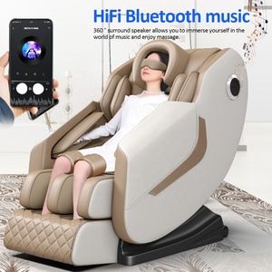 Silla masajeadora Shiatsu Zero Gravity SL Track 4D de lujo, silla de masaje táctil - Product Image 5