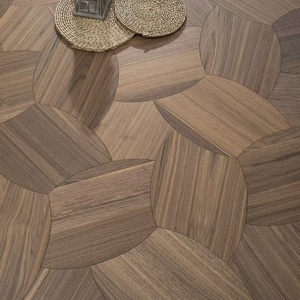 Parquet en bois massif de noyer de conception Lotus, épaisseur de 15 mm, parquet en bois d'ingénierie multicouche, design moderne, salon - Product Image 6