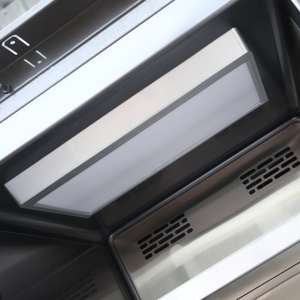 Chất lượng cao sang trọng bằng thép không gỉ Bảng điều khiển sẵn sàng được xây dựng trong tủ lạnh lớn Side-by-side với tủ đông dưới để sử dụng nhà - Product Image 5