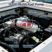 Pompe à carburant basse pression 4 temps de qualité supérieure pour moteur de bateau, référence 1510098J00 15100-98j00, pour 250 CV