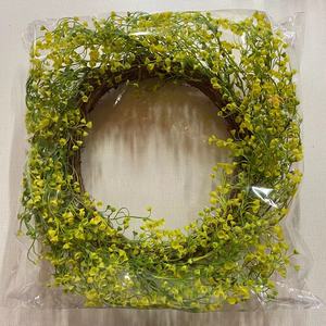 2019 New Design Artificial Leaves Wreath 18 Inch Grapevine Twigs Base Wreath for <strong>Spring</strong> Season <strong>Decoration</strong> - Product Image 6