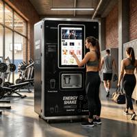 Distributeur automatique de protéines pour salle de sport, distributeur automatique de boissons protéinées en libre-service pour salle de sport