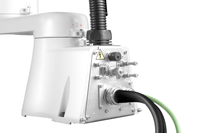 Bras robotique SCARA KUKA KR 6 R700 Z200-2 haute précision, 4 axes, 6 kg, répétabilité de 0,02 mm, pour préhension/placement, entraînement servo-électrique, IP20