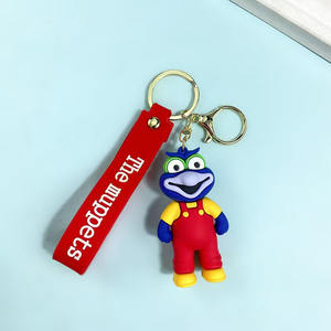 Cross-Border <span class=keywords><strong>Muppets</strong></span> Adventures Cartoon Digital Photo Llavero Colgante Lindo Komi Frog Pig Bear Walter Adventures Puppet Back - Product Image 3
