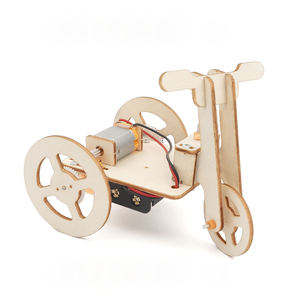 Jouets éducatifs bon marché, puzzle en bois 3D de forme unique et écologique, <span class=keywords><strong>jouet</strong></span> panzer en bois pour enfants - Product Image 2