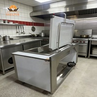 80L Kommerzieller Intelligenter Edelstahl-Kippkochtopf mit Automatischer Abschaltung, Hochleistungs-Gasdampfkochtopf 10000-20000W