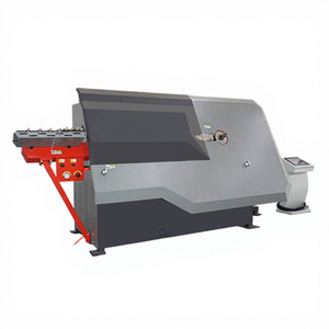 Máquina <span class=keywords><strong>de</strong></span> Doblado <span class=keywords><strong>de</strong></span> Varillas CNC <span class=keywords><strong>de</strong></span> Alta Precisión Accionada por Servomotor, Máquina <span class=keywords><strong>de</strong></span> Doblado <span class=keywords><strong>de</strong></span> <span class=keywords><strong>Estribos</strong></span> y Enderezado <span class=keywords><strong>de</strong></span> Varillas Totalmente Automática e Integrada - Product Image 1
