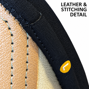 Large Leather <b>Work</b> <b>Knee</b> <b>Pads</b> with Soft Padding and Cut-to-Size Straps, 1 Pair for Flooring and Construction - Product Image 2