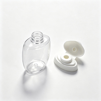 Botol PET Tekan 50ML 1.7oz Ukuran Perjalanan Saku Portabel Mini Botol Sanitizer untuk Mencuci Tangan