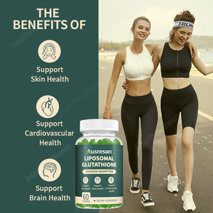 Gomitas de L-Glutatión Liposomal de Grado Alimenticio ASAP OEM 13 en 1, Suplemento Blanqueador de Piel, Sin Azúcar, Sabor Natural, Cuidado de la Piel - Product Image 2