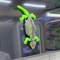 AiJH Rc Gecko robot électrique en plastique, télécommandé, rechargeable, qui grimpe aux murs, se déplace sur le sol et le plafond, pour farces amusantes et cadeaux d'anniversaire