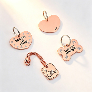 Brand Custom Metal Sewing <b>Labels</b> Personalized Logo Metal Tags Private <b>Name</b> Plates Custom Manufacture for Bags Clothing - Product Image 3