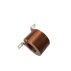China Factory Wholesale Flat Copper Wire Coil Induction Air Core Coil For Motor Stator