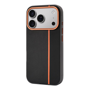 Funda de Cuero con Bloques de Color para iPhone 17 Pro Max, Funda Protectora Magnética Anti-Caídas para iPhone 16 - Product Image 6