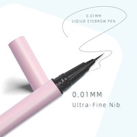 Lápiz de Cejas Blanco para Maquillaje de Verano, Suministros PMU a Base de Agua, de Larga Duración 24H, Efecto 3D Natural, a Prueba de Manchas, con Logotipo Personalizado, Listo para Enviar