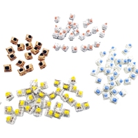 Boîtier POM personnalisé Interrupteurs à bouton-poussoir de jeu Conception spéciale Tige tactile Clavier Interrupteur mécanique Interrupteurs de clavier 5 broches