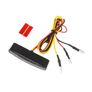 Feu de signalisation LED 12V ultra compact, profil mince de 7,3 mm pour la fabrication de motos personnalisées - Product Image 1