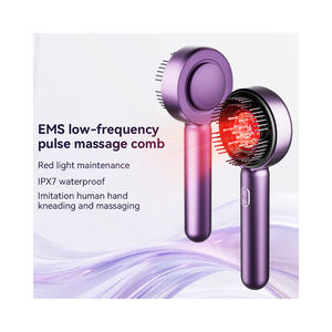 Elettrico testa Led Spa con massaggiatore vendita calda intelligente testa vibrante pettine crescita capelli olio cuoio cuoio massaggiatore spazzola per alleviare la testa - Product Image 3