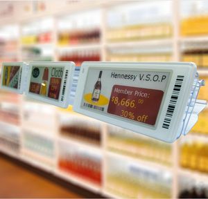 ป้ายราคาอิเล็กทรอนิกส์แบบ E-Ink ขนาด 2.9 นิ้ว สำหรับร้านค้าปลีก พร้อมระบบ NFC สำหรับแสดงราคาบนชั้นวางสินค้า เหมาะสำหรับรองเท้า - Product Image 1
