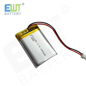 <span class=keywords><strong>LP103450</strong></span> 3.7v 1800mah充電式リチウムポリマーバッテリー - Product Image 3